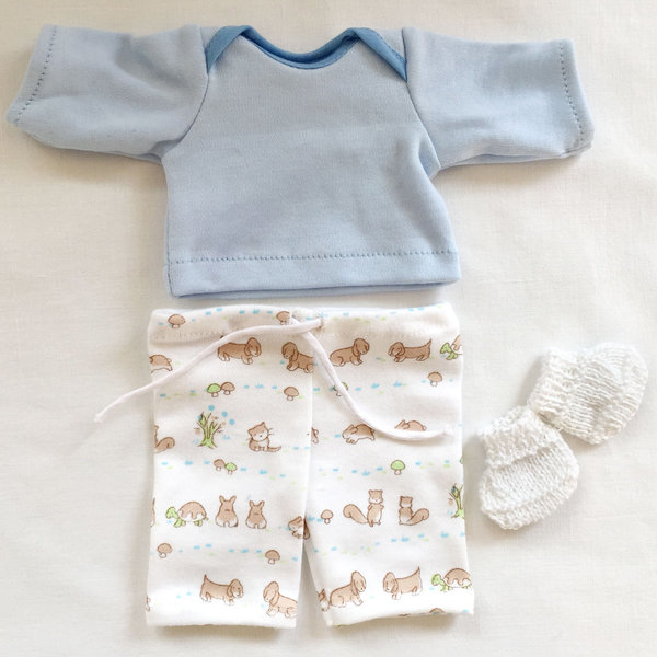 Kleider-Set 820002 für kleine Babypuppe