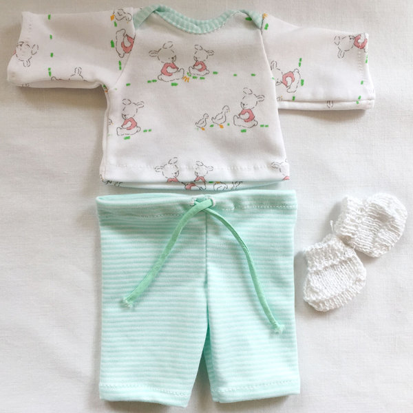 Kleider-Set 820004 für kleine Babypuppe